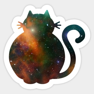 Space Kitten Sticker